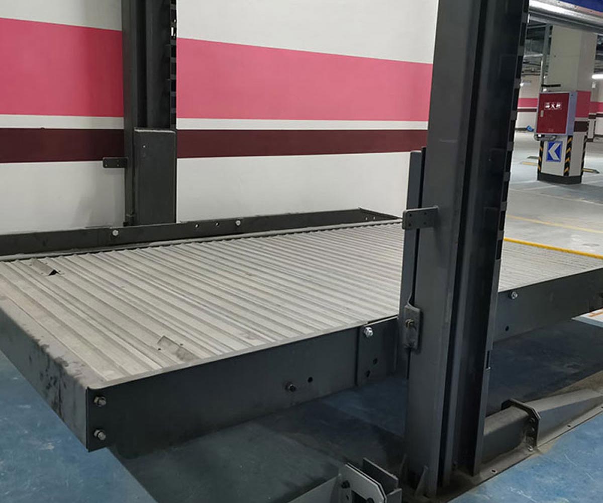 麗江兩柱機械式停車設備改造