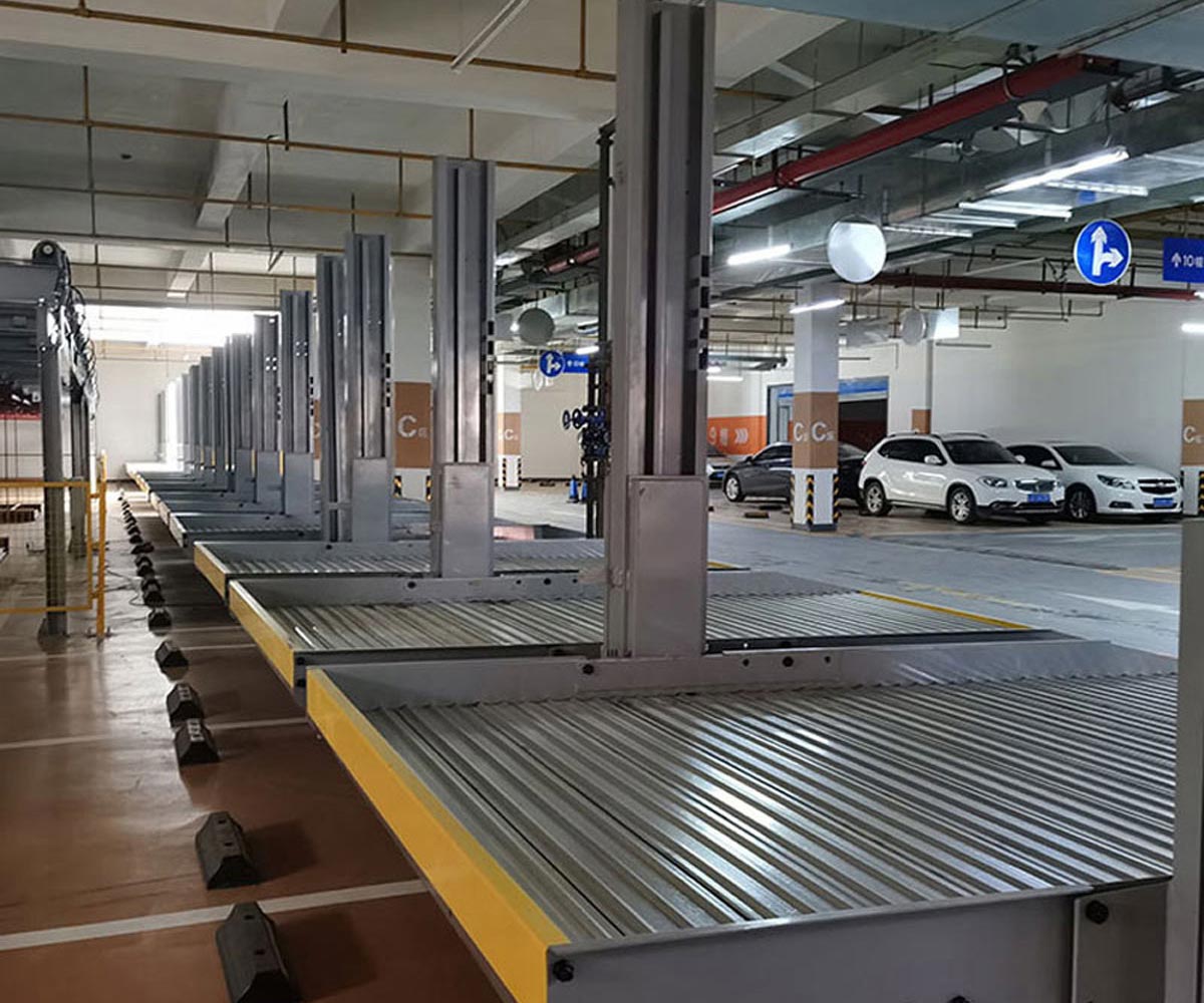 開遠2層升降式機械停車設備過驗收
