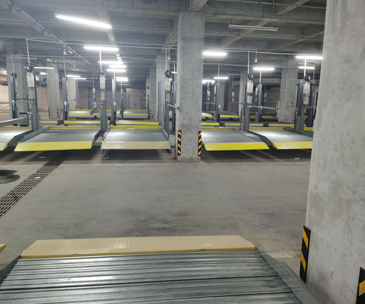 施甸二層簡易類機械車庫收購
