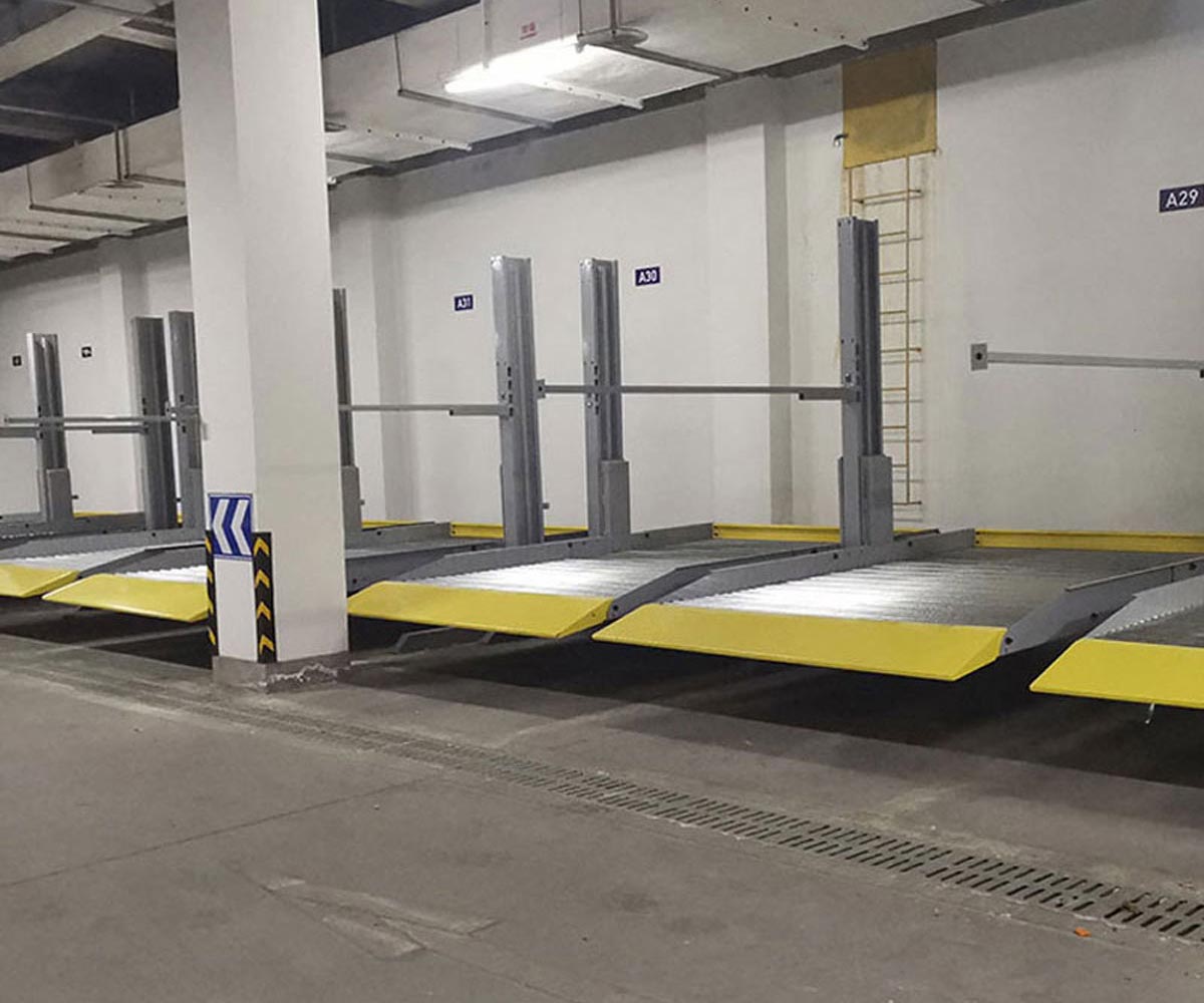 騰沖兩柱簡易式機械停車庫長租