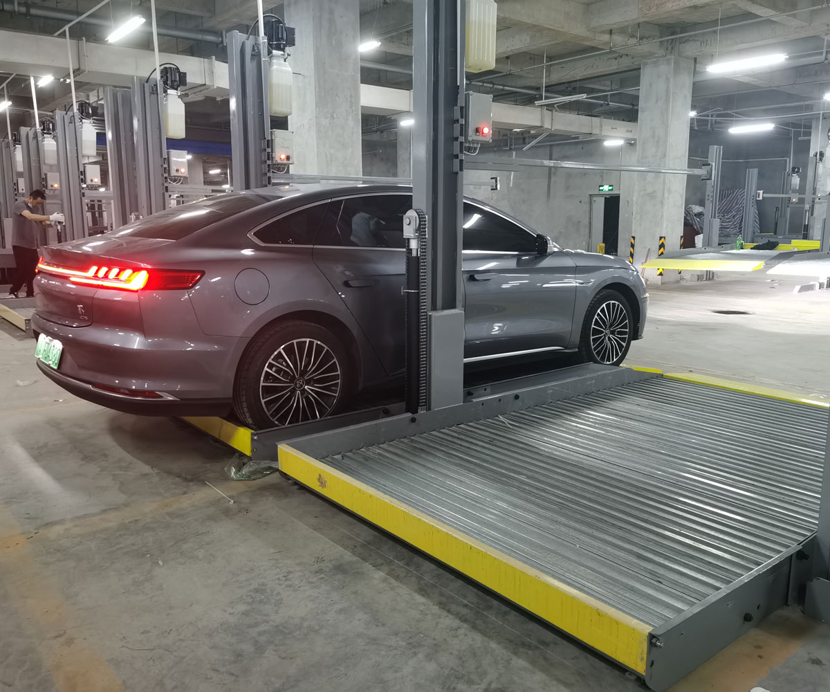 威信四柱簡易升降停車庫回購