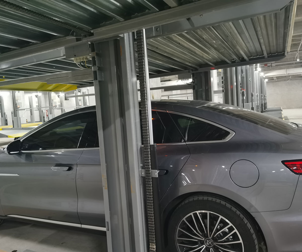 貢山2層簡易升降機械式立體車庫