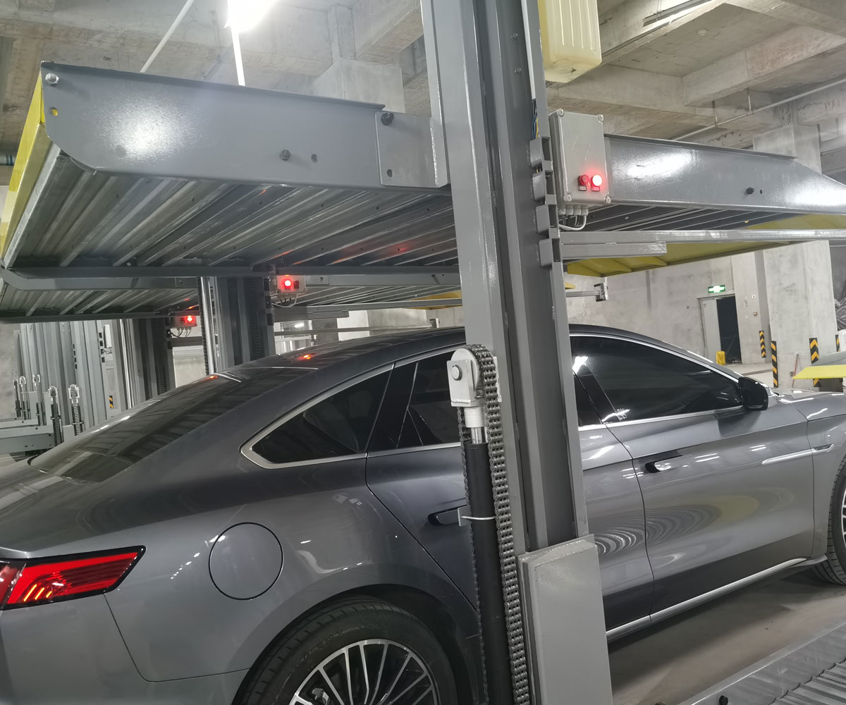 貢山小區四柱簡易類機械車庫