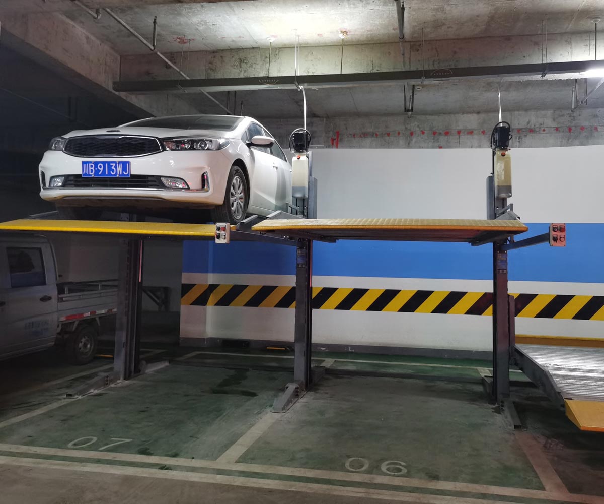 沾益雙層簡易類停車立體車庫