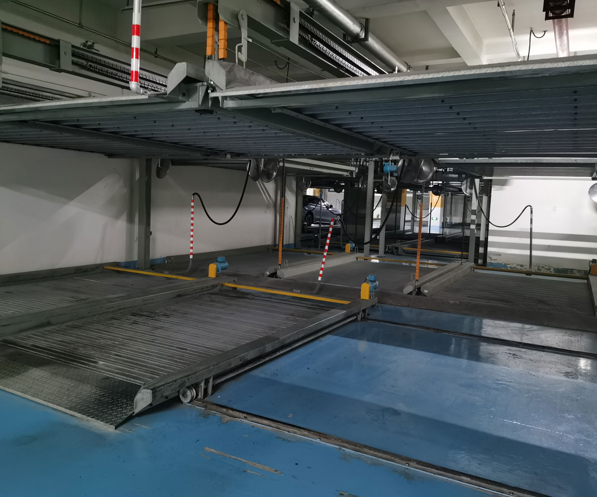 臨翔左右橫移機械停車庫