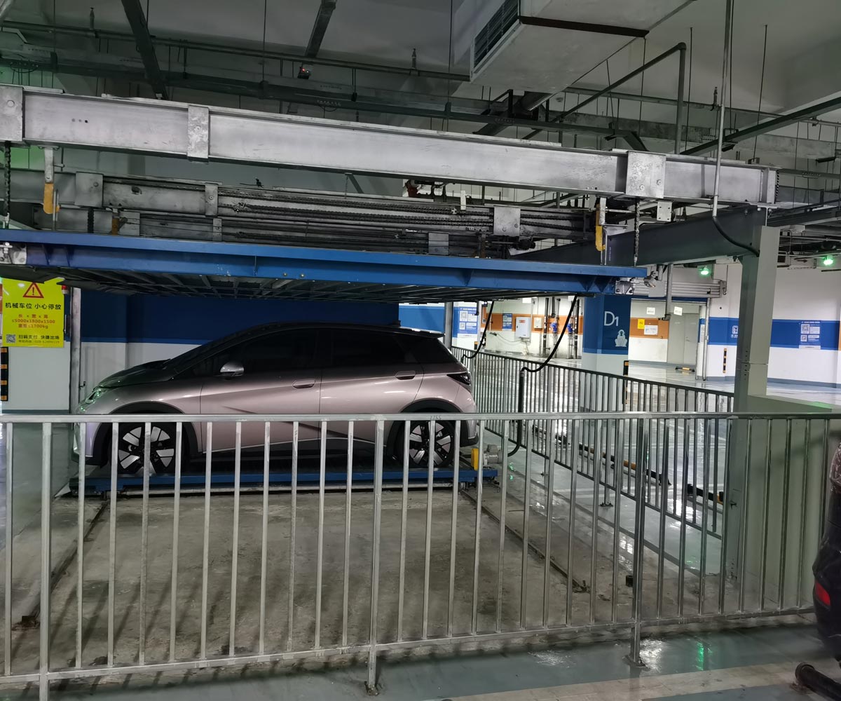 雙層升降類機械立體車庫