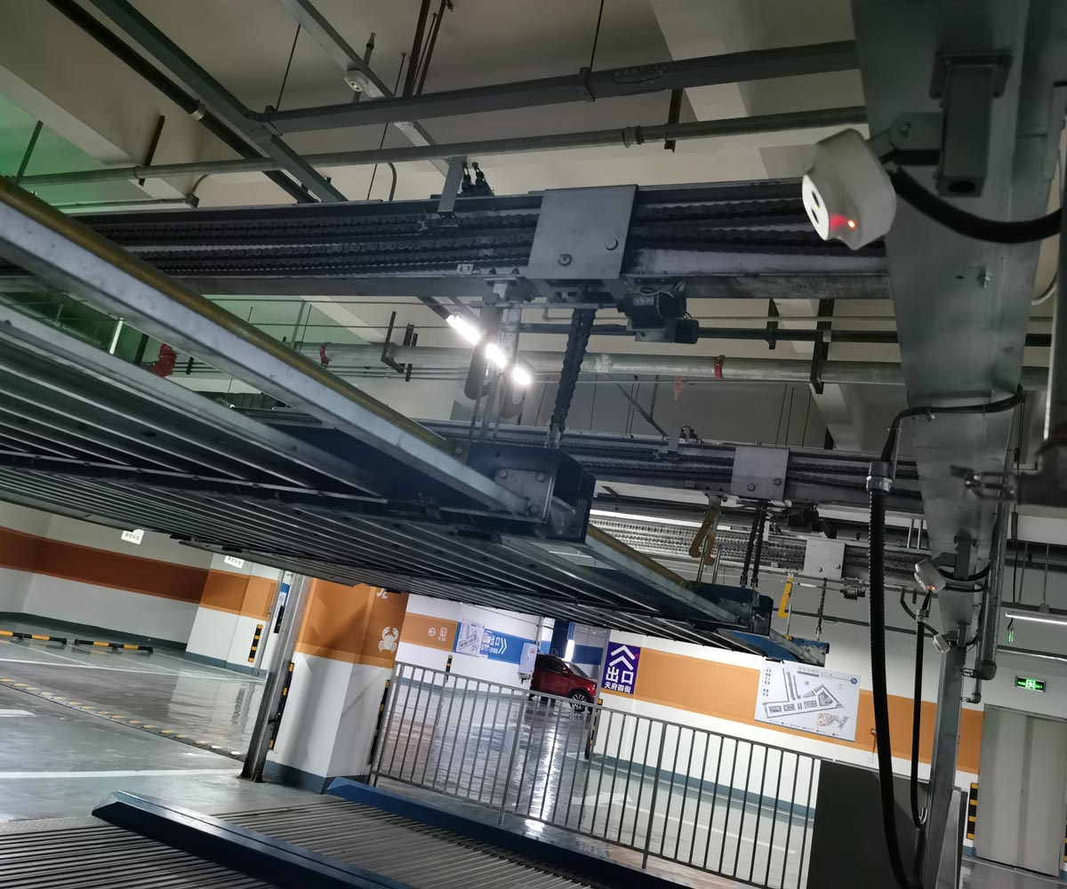 負一正一地坑PSH2D1二層升降橫移機械式停車設備