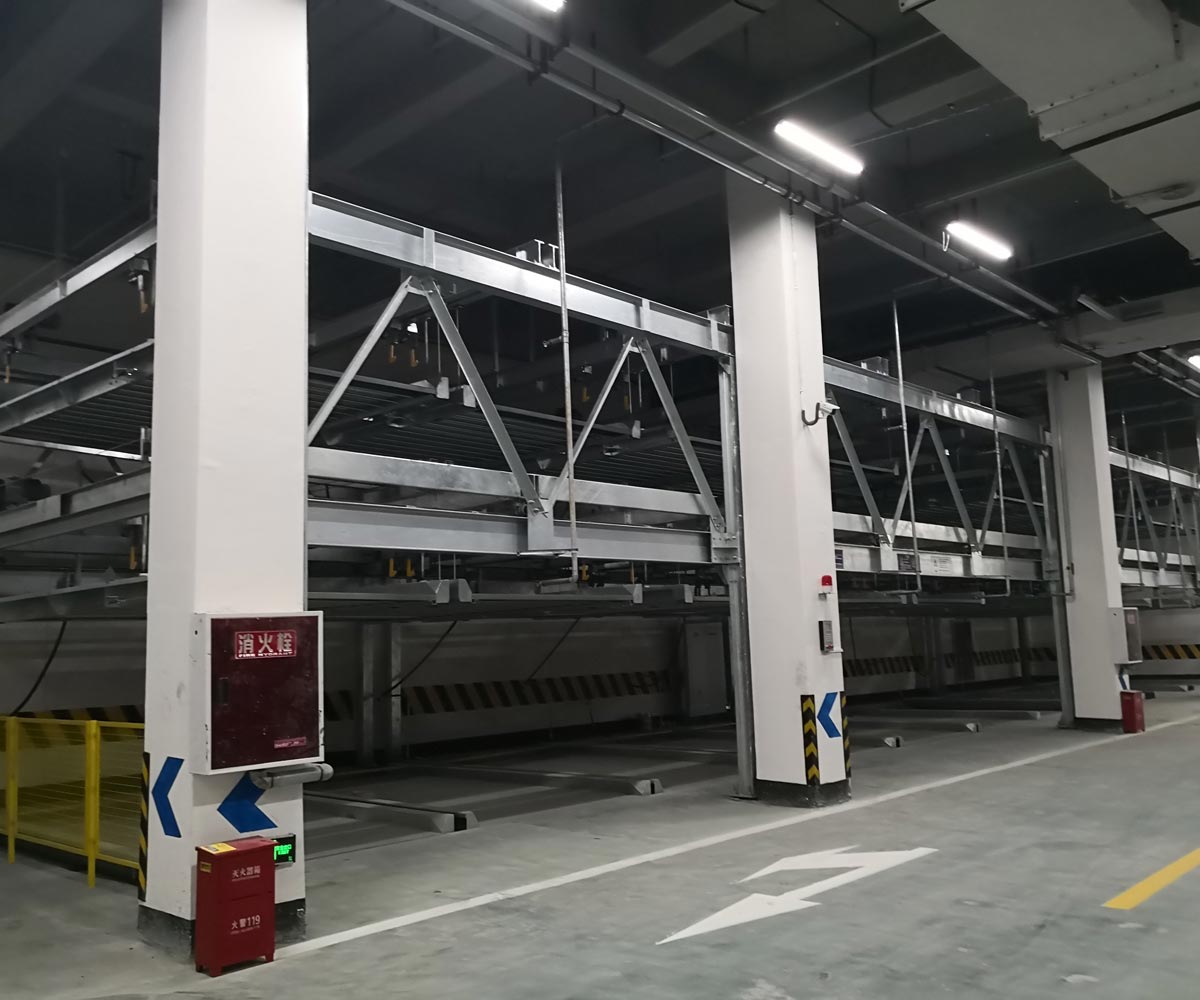 沾益單列PSH2二層升降橫移機(jī)械式停車設(shè)備